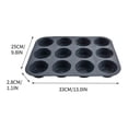 thumbnail image 2 of karymi New Colorful Grain 12 Mafen Cup Round Pudding Household Cake Baking Tool Summer Savings, 2 of 7