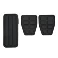 thumbnail image 3 of Brake Accelerator Pedal Pad Set, Rubber Perfect Fit Flexible 3pcs 171721647 Antiwear  For Upgrade, 3 of 8