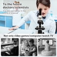 thumbnail image 2 of Microscope for Adults Professional:Compound Microscope for Kids 8-12,100X-2000X Kids Microscope Kit with Prepared Microscope Slides and Covers,Plant Stereo Microscopes for Kids, 2 of 7