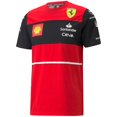 thumbnail image 2 of New F1 Ferrari Racing Suit Short-sleeve Red T-shirt Crew Neck Top Summer Men's Clothes Overalls, 2 of 3