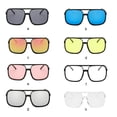 thumbnail image 4 of Optical Glasses Black Rimmed Spectacles Hip-hop Fashionable UV Protection Large-frame Clothing Accessories for Eyes Protection Black Rimmed Mercury, 4 of 6