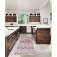 thumbnail image 4 of Micah 2' x 8' Washable Runner, Ivory and Gold, 4 of 6