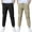 Black, variant on HomeGardon Boys Jogger Pants Linen School Uniform Elastic Waist Drawstring Trousers Solid Color Kids Chino Pants 2PC Casual Loose Twill Summer Boys Pants with Pockets