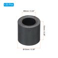 thumbnail image 2 of Unique Bargains Ferrite Toroid Core, Toroid Core 0.4' ODx0.2' IDx0.4' H, Black 20 Pack, 2 of 5