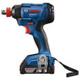 thumbnail image 3 of BOSCH GDX18V-1600B12 18V Freak 1/4 In. and 1/2 In. Two-In-One Bit/Socket Impact Driver Kit, 3 of 5