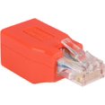 thumbnail image 1 of StarTech Cat6 Cable - Cat6 Crossover Adapter - GbE - Red - Ethernet Network Cable (C6CROSSOVER), 1 of 1