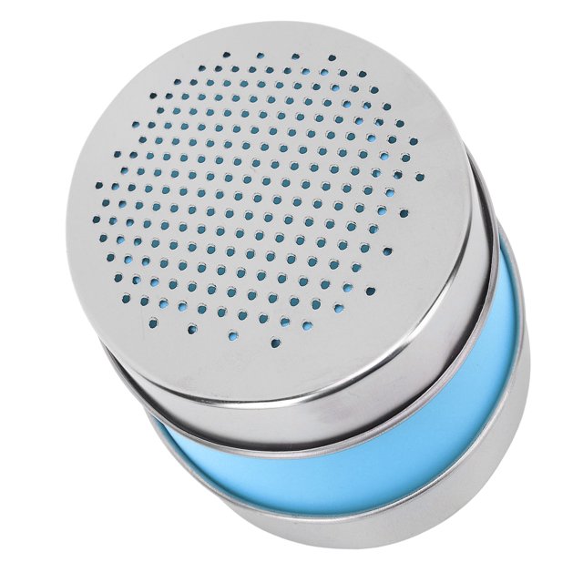Parmesan Cheese Shredder, Cheese Grater Dual Sided Stainless Steel Box Grater Portable Food Shredder With Food Storage Container For Ginger Radish