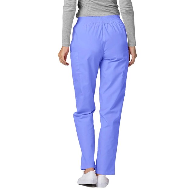 Adar Universal Women's Scrub Set - Warm-Up Scrub Jacket and Elastic Pull-On Pants