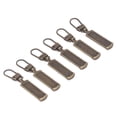 thumbnail image 1 of Zipper Pull Tab, Detachable Stainless Steel Metal Zipper Head  For Clothing Bronze, 1 of 8