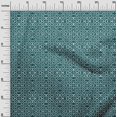 thumbnail image 2 of oneOone Cotton Flex Fabric Leaves & Swirl Block Print Fabric By The Yard 40 Inch Wide, 2 of 4