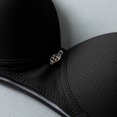 thumbnail image 4 of Kcodviy Women Lace Back Button Women Sports Bras Shaping Cup Adjustable Shoulder Sports Bras for Women Pack Strap Large Size Underwire Strapless Front Buckle Lift Bra, 4 of 8
