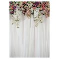 thumbnail image 1 of 3D Flower Wedding Scene Photographic Backdrops Photo Studio Background Decor, 1 of 9