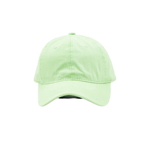 Plain Dyed Washed 100% Cotton Adjustable Baseball Cap Women & Men