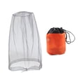 thumbnail image 3 of koolsoo Face Net Mesh with Carry Bag Head Protecting Net for Climbing Hiking Fishing Gray S, 3 of 9