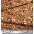 thumbnail image 3 of Soimoi Poly Georgette Fabric Geometric Small Fabric Prints by Yard 42 Inch Wide, 3 of 3
