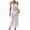 White, variant on Besolor Swimsuit Coverup for Women Crochet Swim Cover up Knit Hollow out Cover up Sleeveless Beach Long Dress