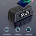 thumbnail image 3 of Wireless Charger, Watertight Charging Port Alarm Clock Wireless Charger Multifunctional Time Data Display  for Phone, 3 of 7