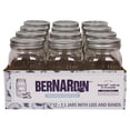 thumbnail image 2 of Bernardin Decorative Mason Jars, Wide Mouth, 1 L, 12 Count, 2 of 5