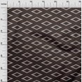 thumbnail image 2 of oneOone Georgette Viscose Fabric Geometric Ikat Print Fabric By The Yard 42 Inch Wide, 2 of 4