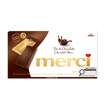 merci® Chocolate bars - Dark 72%