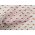 thumbnail image 4 of oneOone Cotton Cambric Fabric Dachshund Dog Print Fabric BTY 56 Inch Wide, 4 of 4