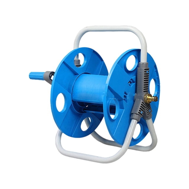 GROWTH TANK Hose Reel Cart Gardening Tool Pipe Storage Rack for Outside Farm Car Washing BM03 40M