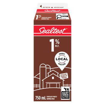 Sealtest Chocolate Partly Skimmed 1% Milk 750ml