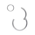 thumbnail image 1 of MesaSe Nose Rings for Women Surgical Steel Hypoallergenic Hinged Small Nose Ring, 1 of 5