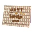 thumbnail image 1 of Greeting Cards Mattes Texture Father'S Day Gift Gouache Nostalgic Decoration Greeting Card, 1 of 3