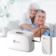thumbnail image 1 of Portable Recharged Battery &3L small oxigen-Generator Machine  with bag, battery,  ac/dc 30%-pulse-flow, 1 of 8