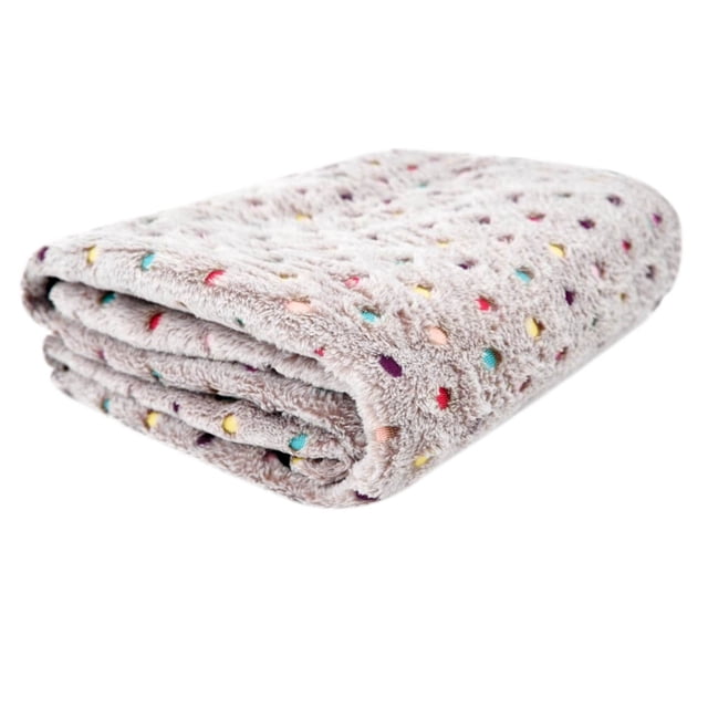 LSLJS Pet Blanket Dog Bed Cat Mat Flannel Thickened Accessories Keep Warm In Winter Sleeping for Sofa Cushion Home Rug Supplies