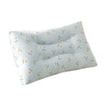 thumbnail image 1 of Yhmxh Bedding Super Soft Cotton Pillow Neck Protection Pillow Flower Print Pillow 23.6X15.7 In Skin-friendly Throw Blanket Machine Washable Microfiber Bed Sheet Set, 1 of 6