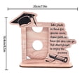 thumbnail image 3 of pdqouc Graduation Photo Frame 6.5x7.9 inch Photo Frame Desktop Graduation Photo Frame Display Photo Suitable for Home Room Decoration Suitable for Friends Family Graduates As Souvenirs, 3 of 9