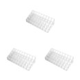 thumbnail image 1 of relayinert Compact Cosmetic Organizer Box For Efficient Space Utilization White Multiple 36 grids 3Set, 1 of 6