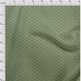 thumbnail image 3 of oneOone Georgette Viscose Fabric Leaves & Floral Block Print Fabric BTY 42 Inch Wide, 3 of 5