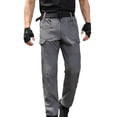 thumbnail image 1 of Tqyyweavej Pantalon Tactique pour Homme à Séchage Rapide Résistant à l'Eau Pantalon d'Extérieur Léger Extensible Cargo Pêche Voyage Camping Travail Randonnée Pantalon P-4TG, 1 of 9