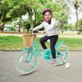 thumbnail image 3 of Gymax Vélo pour Enfants Rétro 18 Pieds' avec Guidon et Selle Réglables en Hauteur Vert, 3 of 10