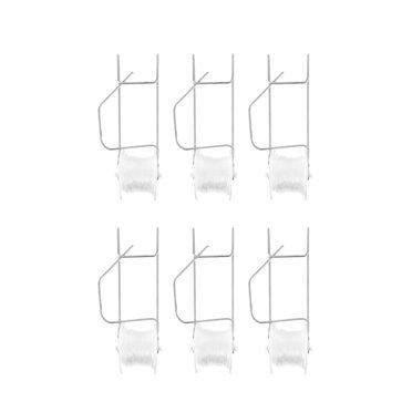 Crochets Rouleaux pour Légumes et Fruits pour Serre Tomates Cerises Accessoires de Jardin Support Trousse de Treillis 10 Pcs