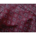 thumbnail image 4 of oneOone Silk Tabby Fabric Argyle Style Ikat Print Fabric BTY 42 Inch Wide, 4 of 4