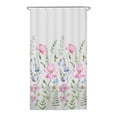 thumbnail image 2 of Mainstays Recycled PEVA Decorative Shower Curtain, Waterproof, Medium Weight, Assorted Designs, 2 of 5