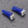 thumbnail image 3 of WRITWAA 10Pcs Blue T5 5050 Smd Wedge Led Light Bulbs for Auto Interior Lights, 3 of 5
