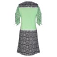 thumbnail image 5 of EQWLJWE Robes d'Été pour Femmes 2023 Robe Décontractée Aguichant Mode Été Col en V Manches Courtes Ample Imprimée, 5 of 5