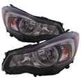 thumbnail image 2 of PERDE Headlights Compatible with Subaru Impreza 2012-2016 And 2013-2015 XV Crosstrek Halogen Black Housing With Performance Lens Left Driver And Right Passenger Headlamp Set, 2 of 4