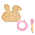 thumbnail image 2 of Suncoda Dinner Plate, Baby Toddler Sheep Suction Feeding Bowl Suction Spoon Set, 2 of 2