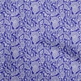thumbnail image 1 of oneOone Cotton Poplin Lapis Blue Fabric Asian Block Sewing Craft Projects Fabric Prints By Yard 42 Inch Wide, 1 of 4