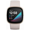 thumbnail image 2 of Refurbished Fitbit Sense Fitness Smartwatch (WiFi) Soft Gold Stainless Steel (Grade B), 2 of 4