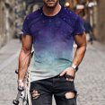 thumbnail image 2 of Birdeem Nouveau T-Shirt pour Hommes à la Mode Impression 3D Faisceau de Ciel Non Localisé Manches Courtes Col Rond T-Shirt Haut de Sport Décontracté Blouses, 2 of 5