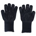 thumbnail image 2 of Heat  Gloves, Washable Separate Fingers Flexible Movement Grill Mitts  For Cooking, 2 of 8