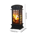thumbnail image 3 of YIMWNYI Halloween Mini Lantern – Battery Operated LED Lantern for Home Décor, Portable Decorative Lantern for Table Centerpieces, Indoor & Outdoor Use, Hanging Light for Halloween Decorations, 3 of 6