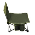 thumbnail image 4 of Chaise d'événement à profil bas Ozark Trail, adulte, nylon vert, 4 of 8